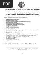 GCSS Application Form 2012