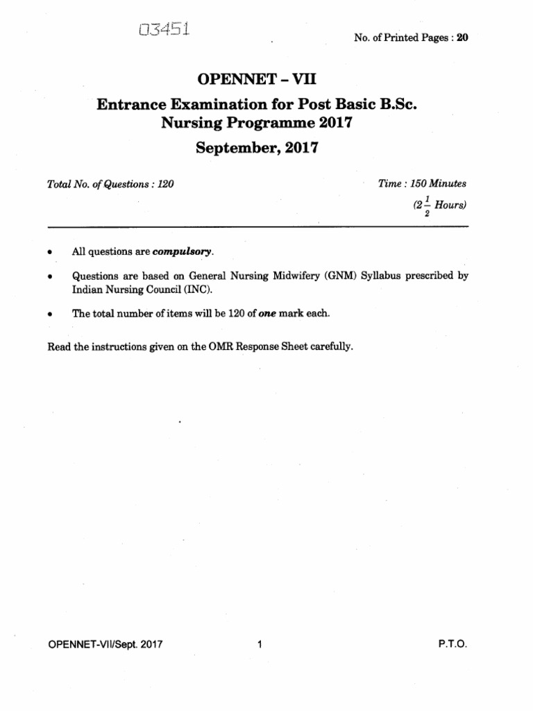 NASA Entrance Exam Guidelines 2017 | PDF | Mania | Menstrual Cycle