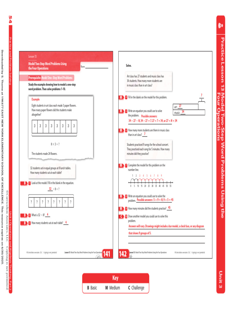 Teacher Plan Word Problems | PDF | Mathematics