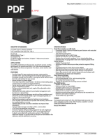 9U Wall Mount Network Cabinet Specs | PDF | Manufactured Goods