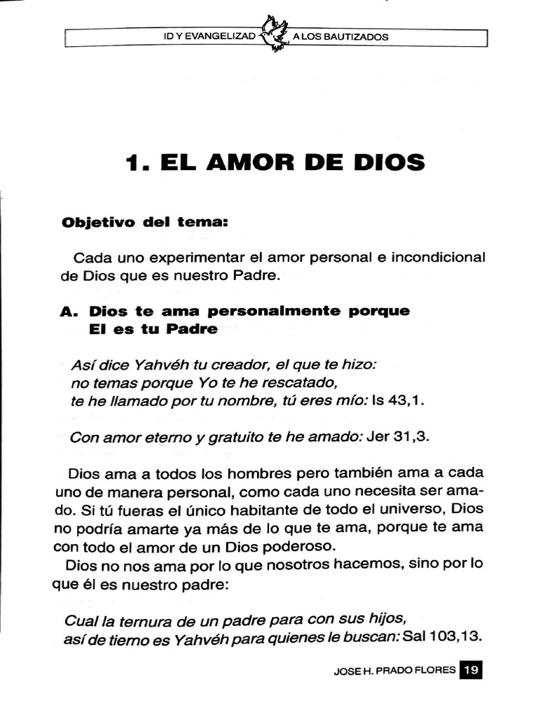 El Amor de Dios | PDF