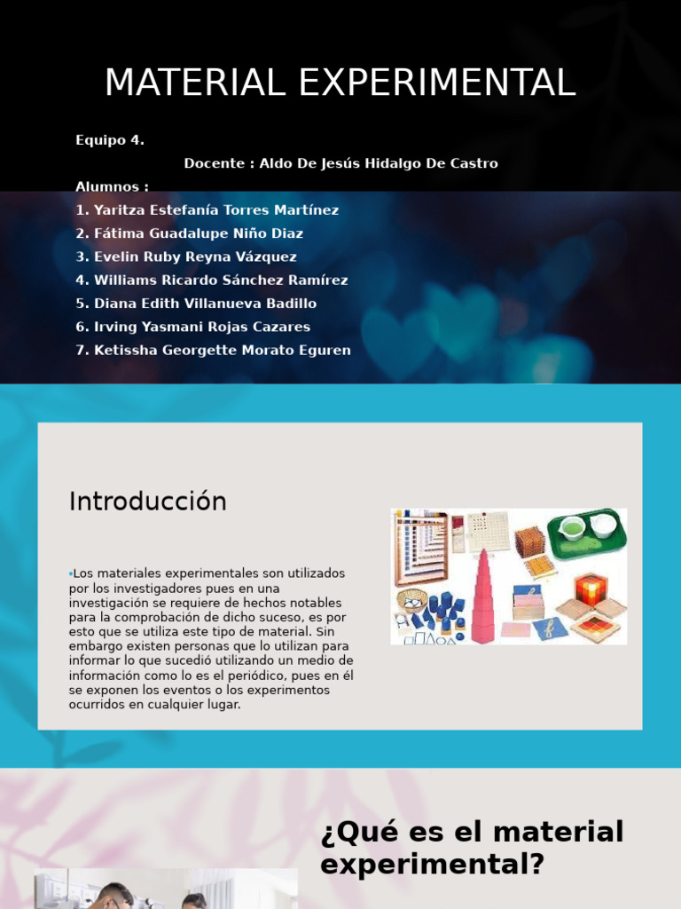 material experimental | PDF | Aprendizaje | Cognición