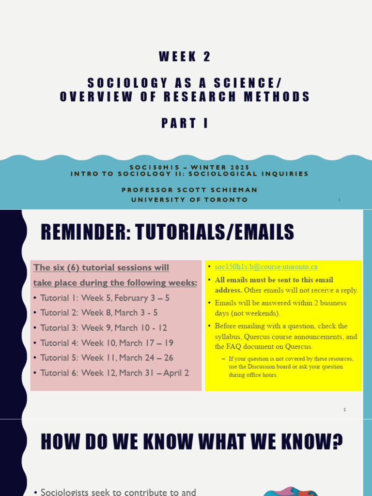 Sociology Research Methods Overview | PDF | Sociology | Qualitative ...