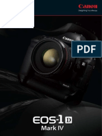 EOS1D MarkIV Brochure