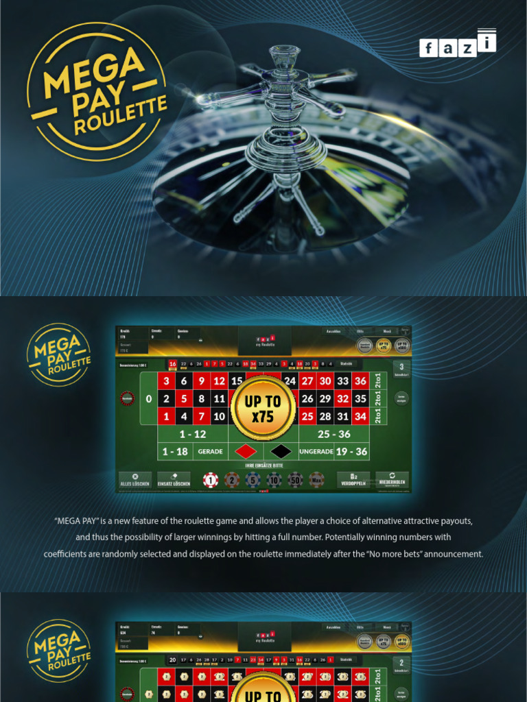 Mega Pay Roulette: Enhanced Payout Options | PDF