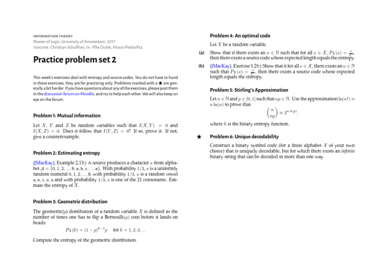 02 Practice Problems | PDF | Statistical Theory | Applied Mathematics
