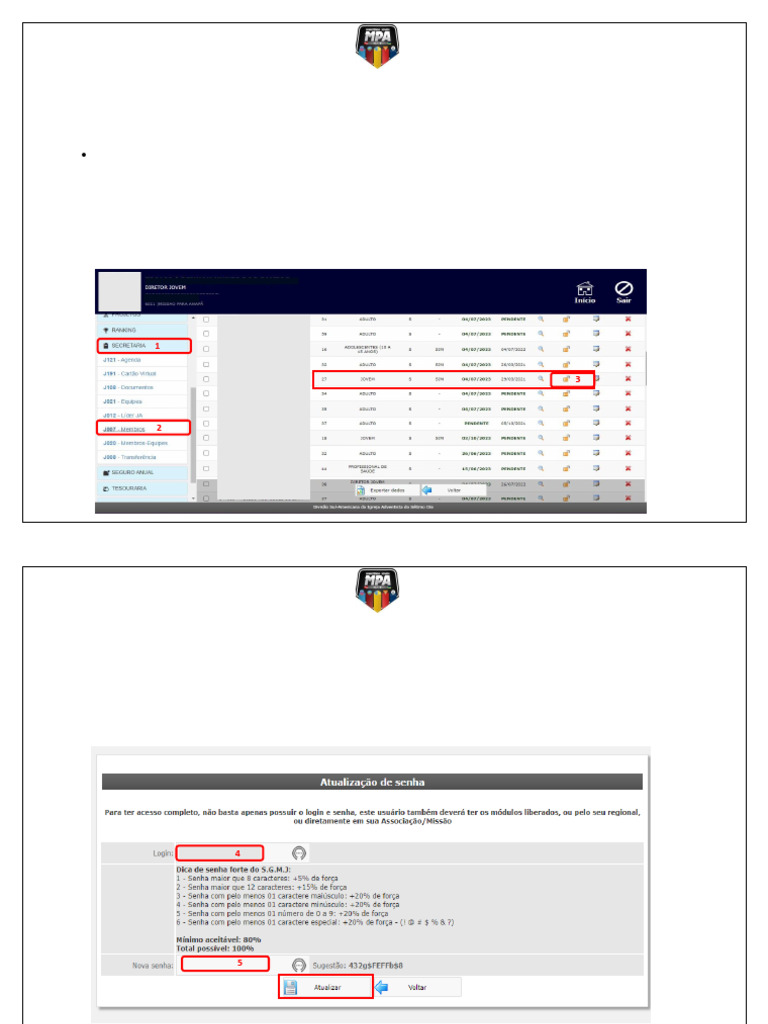 Tutorial de Acesso ao S-JA para Jovens | PDF