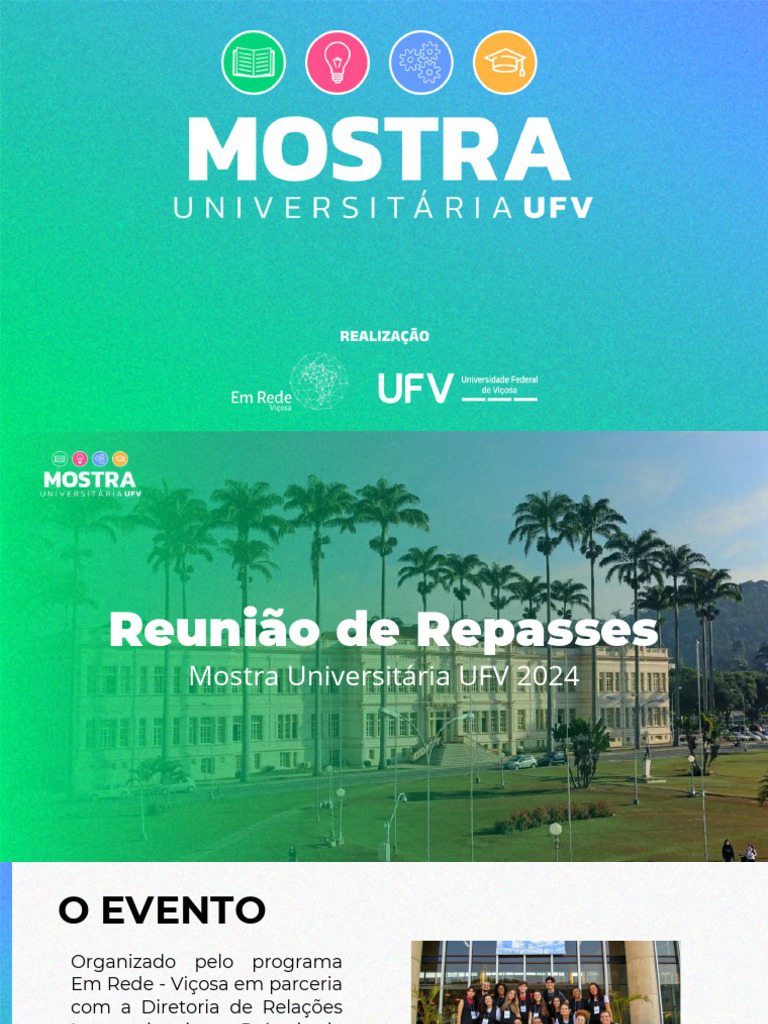 Apresentações para Escolas MU UFV - Compressed | PDF | Culinária