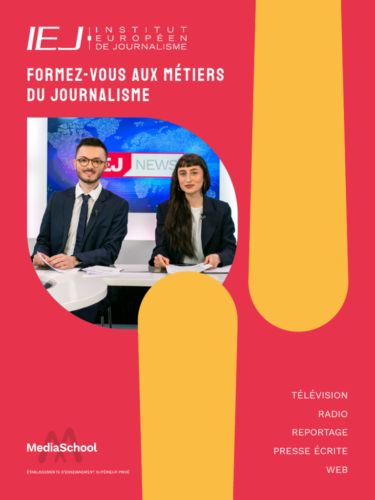 Formations en Journalisme à l'IEJ Paris | PDF | Journaliste | Journalisme