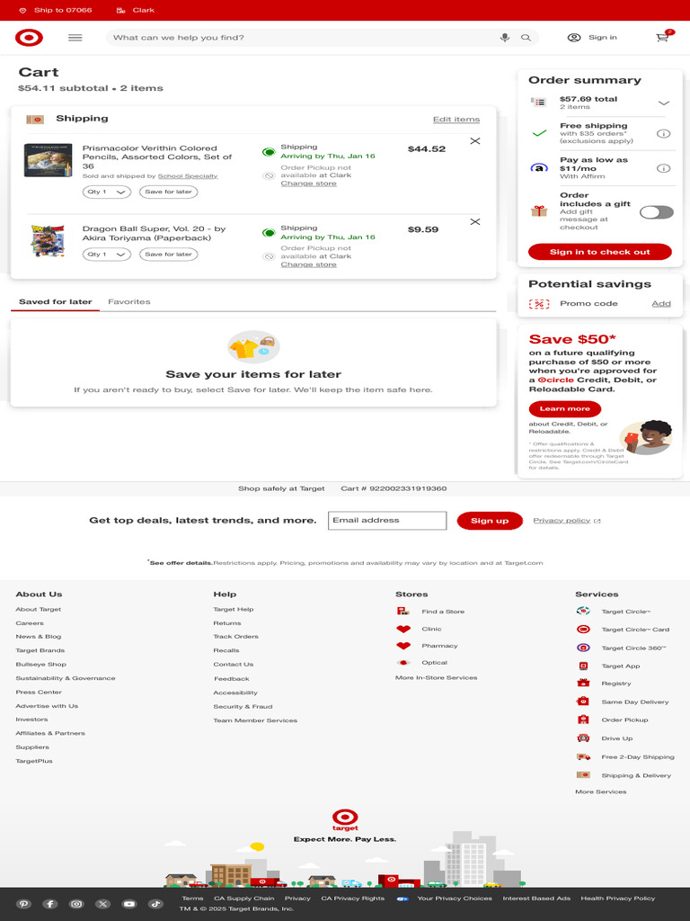 Cart | PDF | Target Corporation