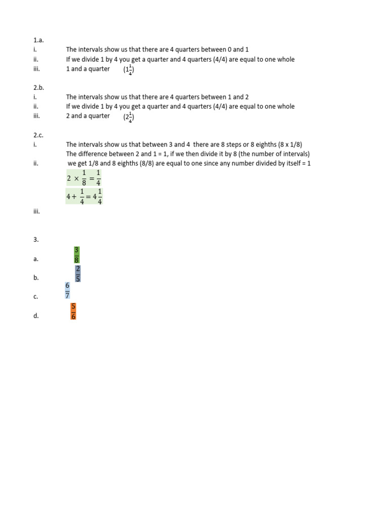 Fractions Pdf