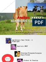Download Analisis SWOT Agribisnis Sapi Perah by dewa anom SN82086308 doc pdf