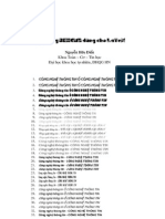 Bö. Phöng Bkhcm2 Duâng Cho Latex: Nguyïîn Hûäu Àiïín Khoa Toaán - Cú - Tin Ho.C Àa.I Ho.C Khoa Ho.C Tû. Nhiïn, Àhqg HN