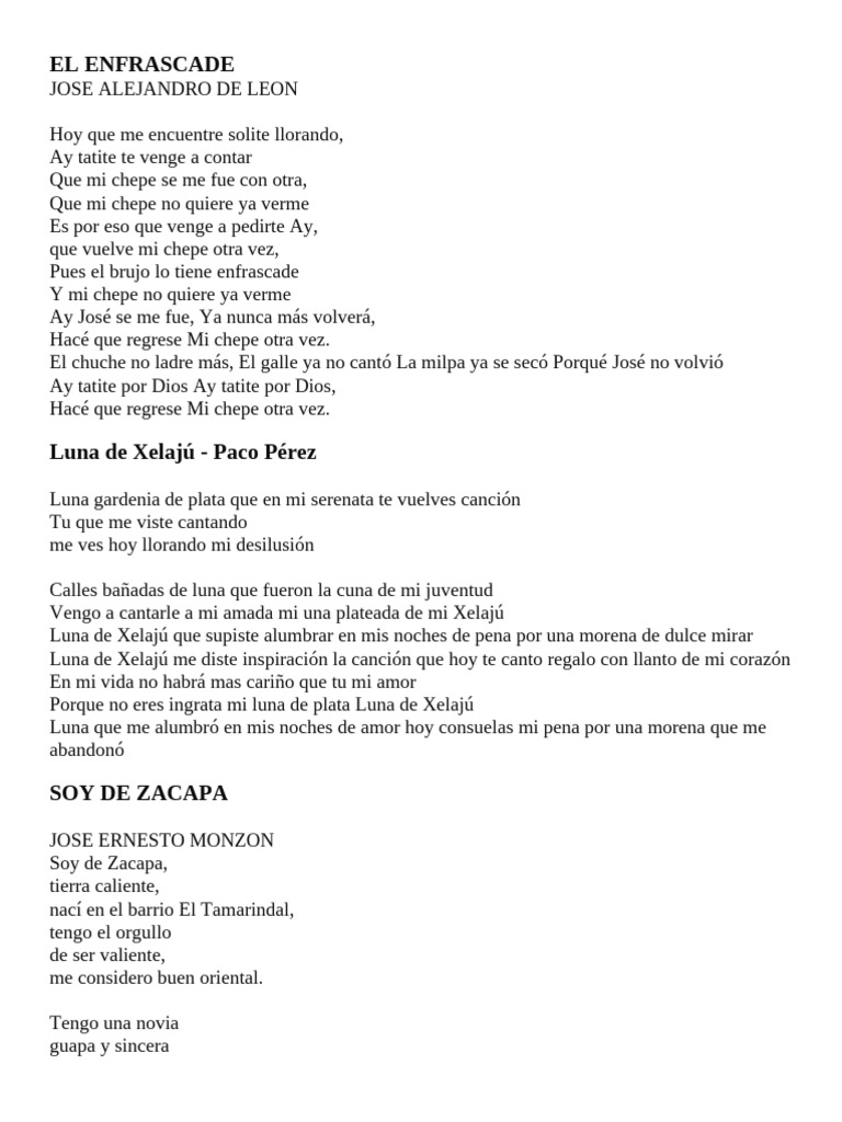 Mayra canciones | PDF