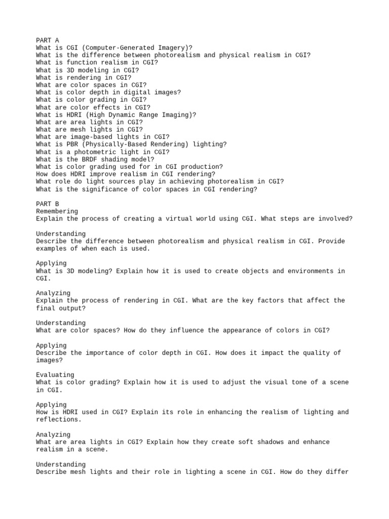 Understanding CGI: Key Concepts Explained | PDF