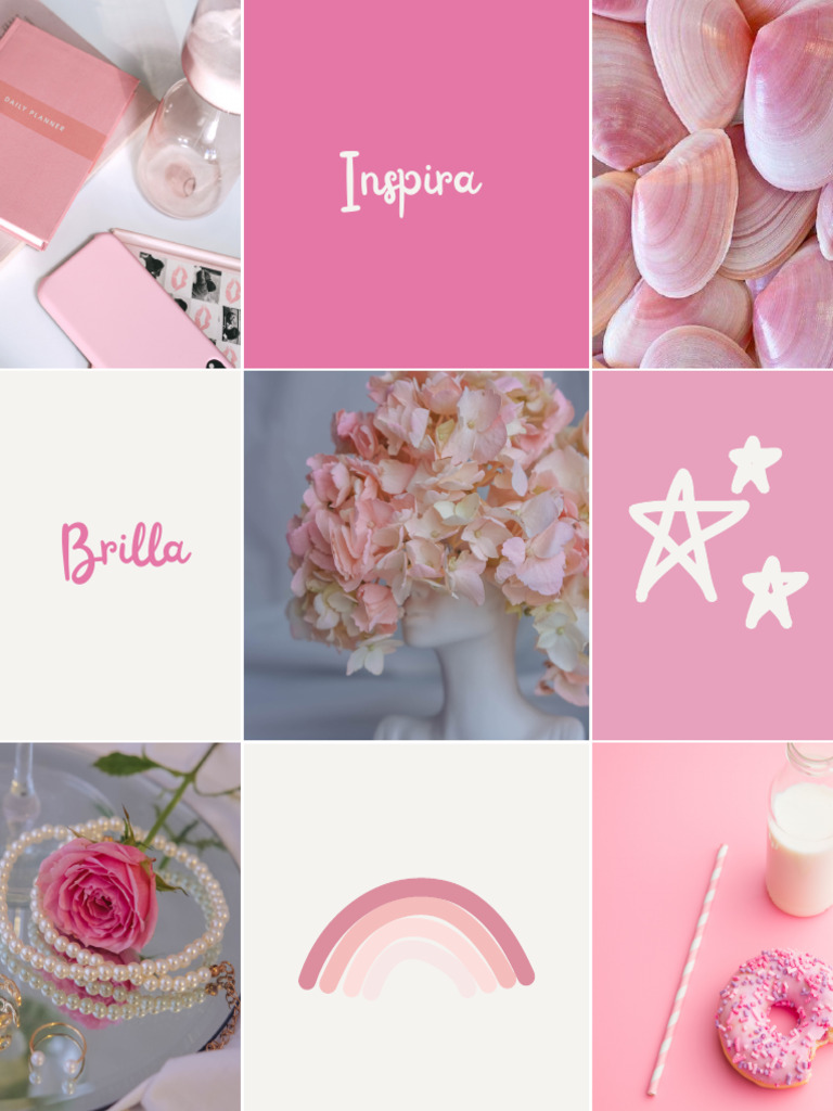 Feed Instagram Rosa y Blanco PDF | PDF