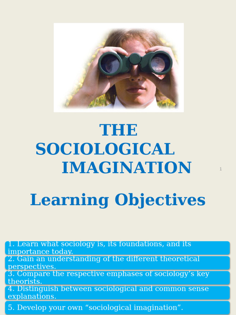 Understanding the Sociological Imagination | PDF | Sociology | Social ...