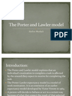 The Porter and Lawler Model