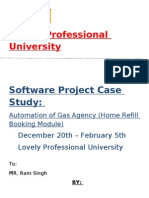 Lovely Professional Universit Y: Software Project Case Study