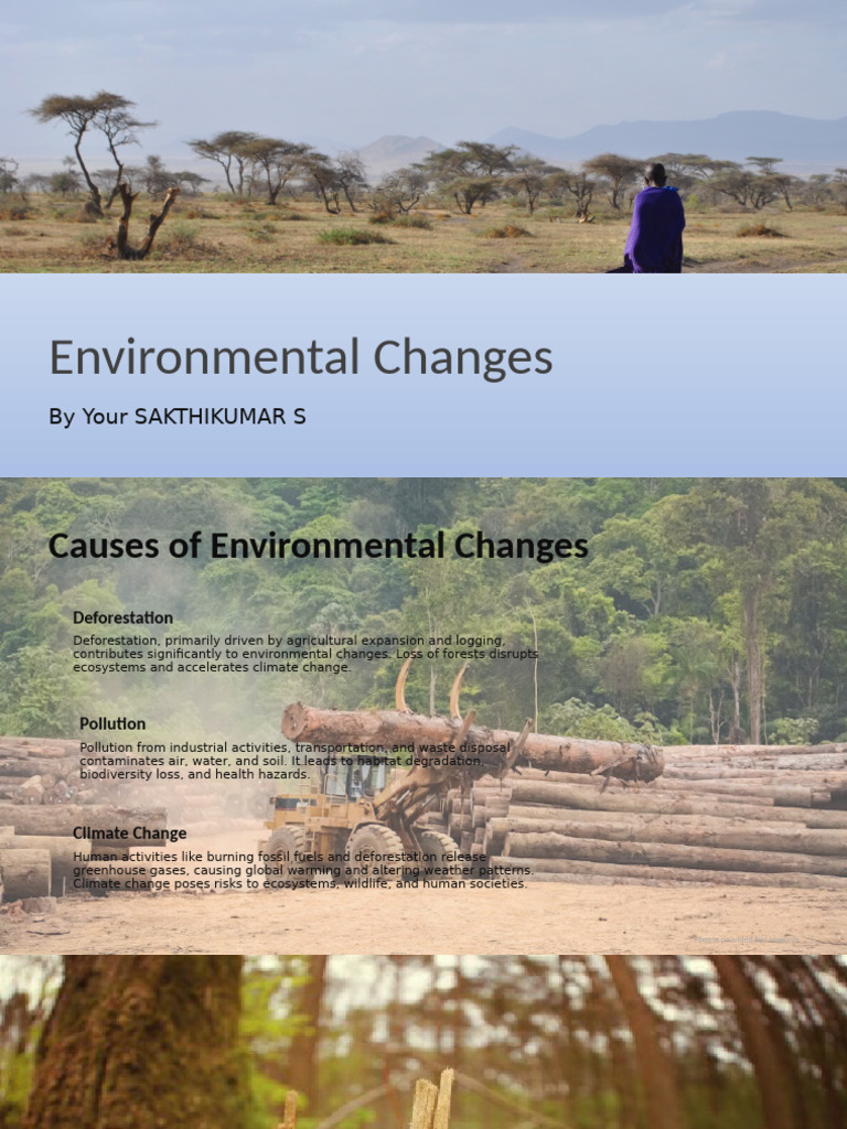 Environmental Changes | PDF | Climate Change | Climate Change Mitigation