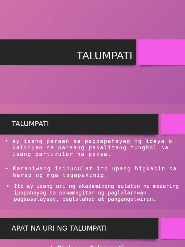 Talumpati | PDF