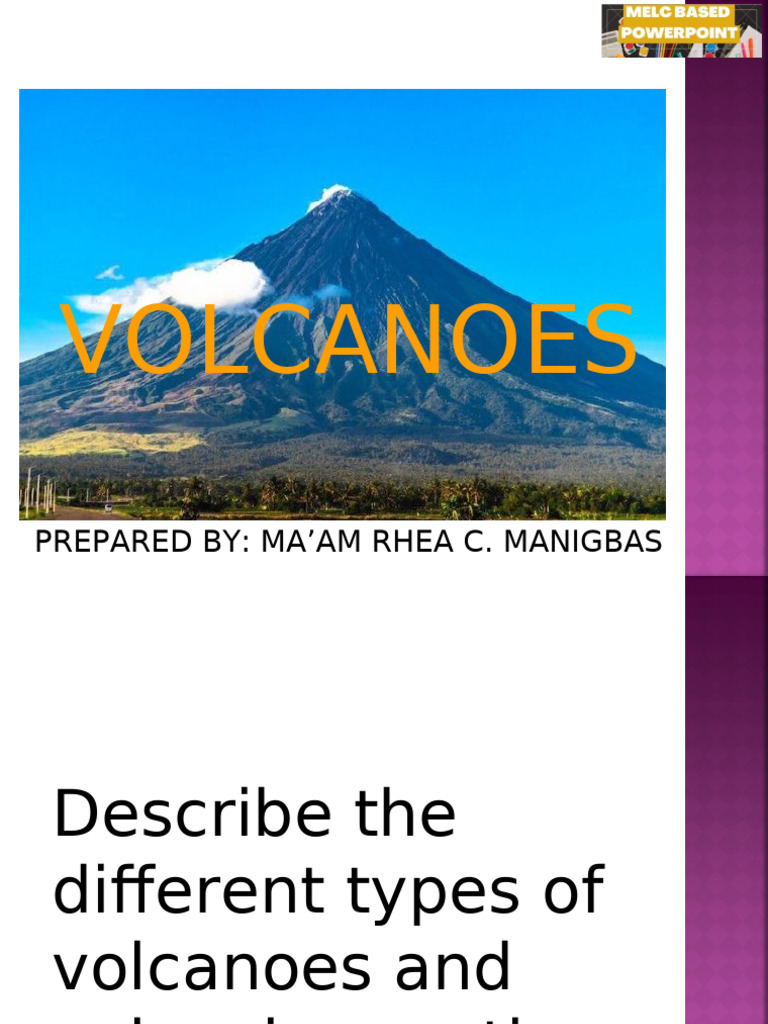 G9 Science Q3 - Week 1 - Volcanoes | PDF | Volcano | Lava