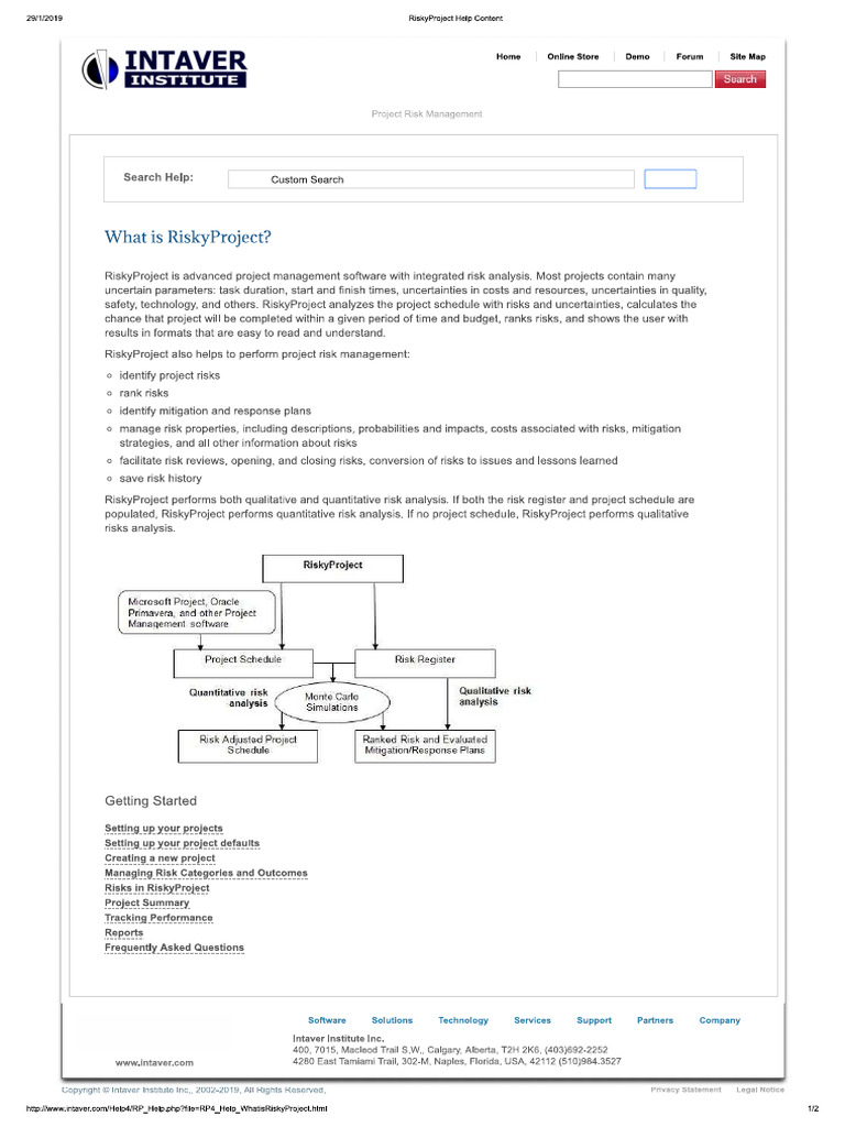 01 What Is Risky Project | PDF