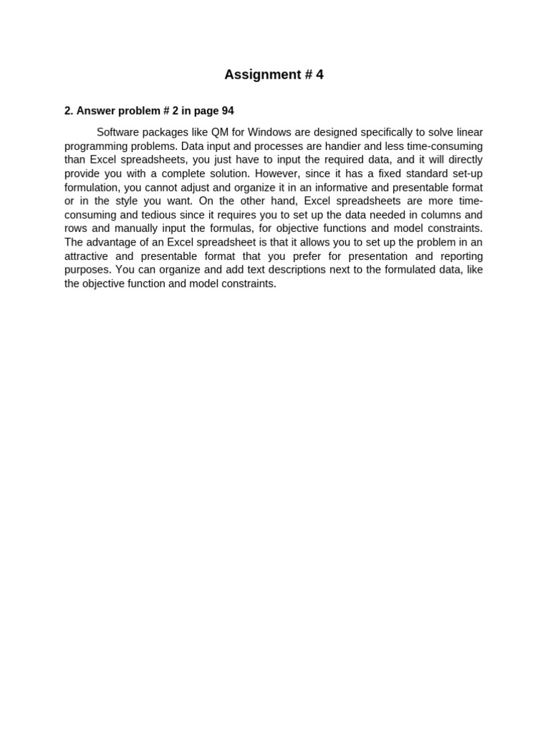 Answer Problem in Page 94 | PDF