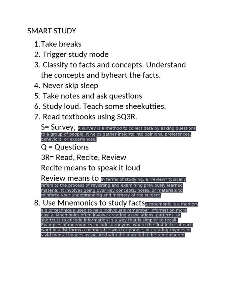 Smart Study | PDF