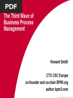 The Third Wave of Business Process Management