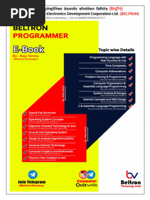 Beltron Programmer Resource Guide | PDF | Assembly Language
