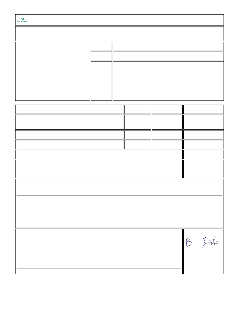 Invoice for Comprehensive Health Checkup PDF