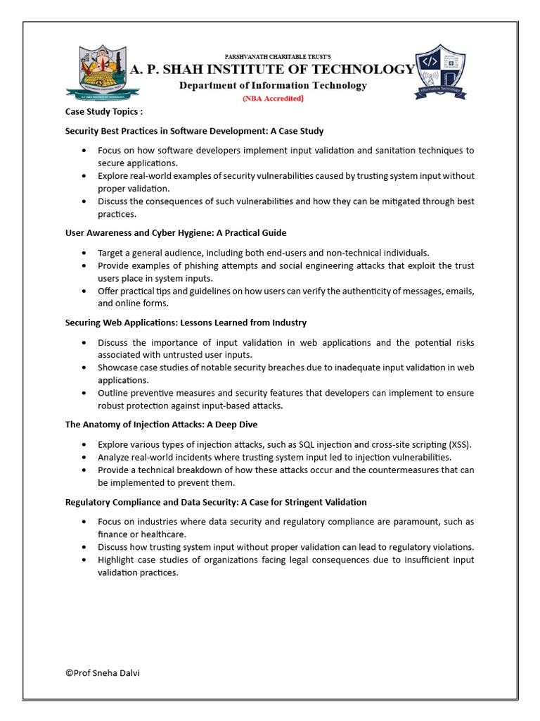 Security Best Practices in Software Development | PDF