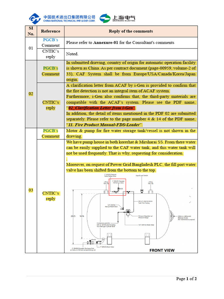01 - Reply of The Comments | PDF | Electricity | Electrical Engineering