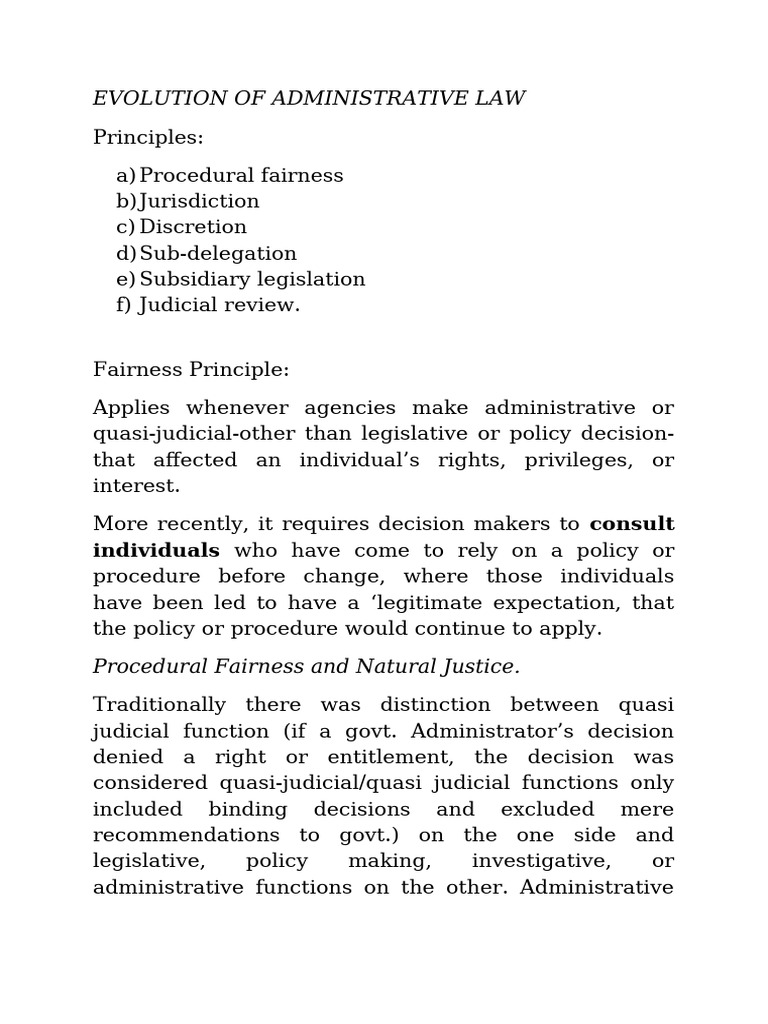 Principles of Administrative Law | PDF | Common Law | Jurisdiction