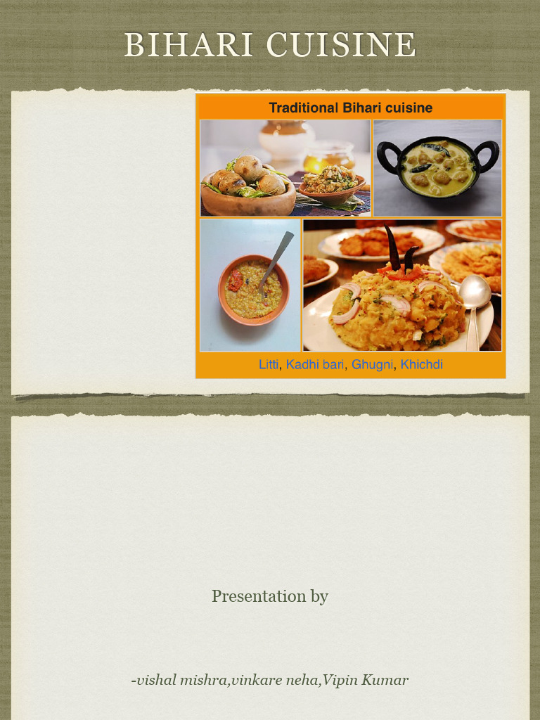 Presentation 4 | PDF | South Asian Cuisine | Food And Drink Preparation