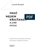 Russell, Bertrand (1961) Proč Nejsem Křesťanem A Jiné Eseje