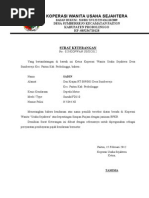 Surat Pernyataan Bpkb Tidak Sedang Dijaminkan