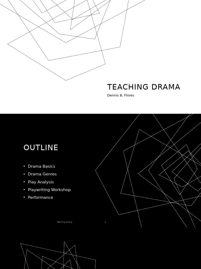 Comprehensive Guide to Teaching Drama | PDF | Play (Theatre) | Comedy