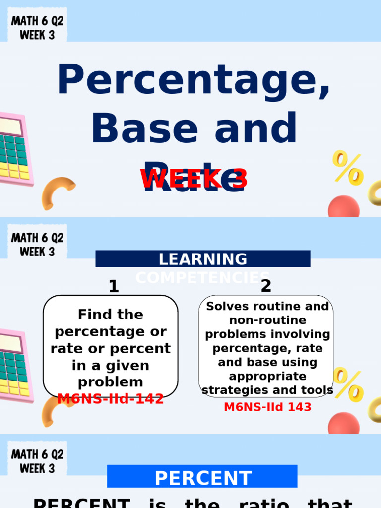 Techan's Triangle for Percentages | PDF | Percentage | Division ...