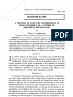 ELE326 A Method of Reducing Disturbances in Radio Signalling by A System of Frequency Modulation - Part 1