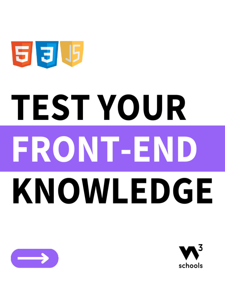 Test Your Front-End Knowledge | PDF