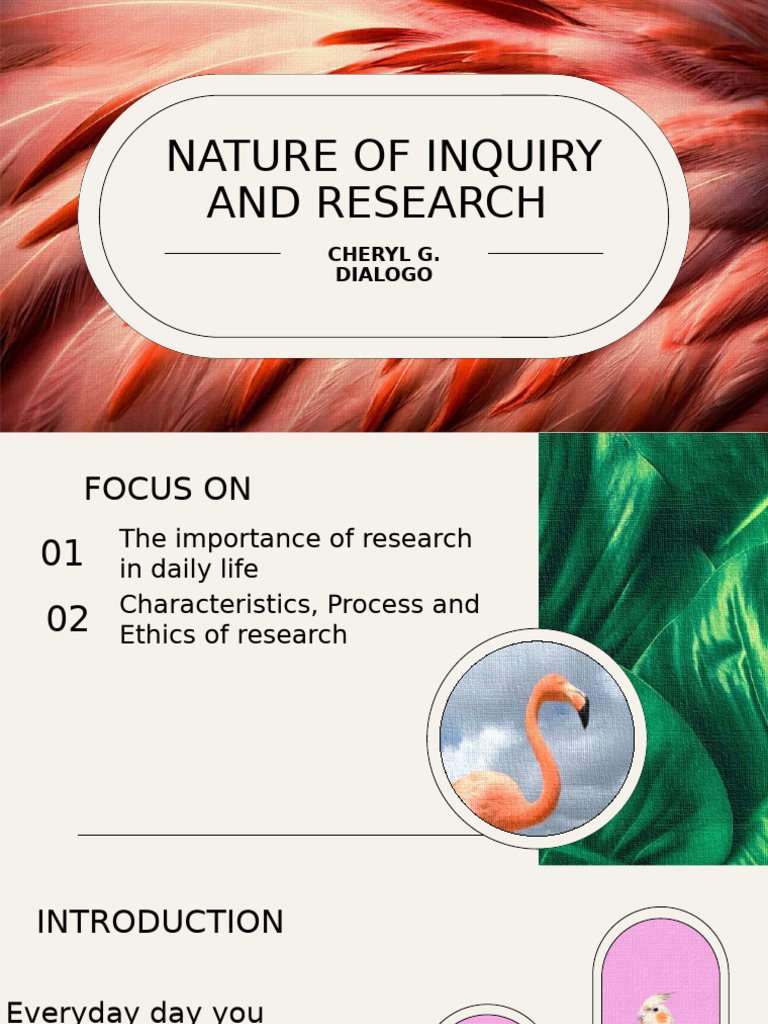 Research Importance and Ethics Overview | PDF | Cognition | Business