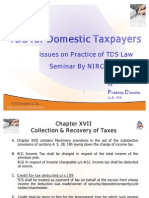 Some Issues On Practice of TDS Law Some Issues On Practice of TDS Law Seminar by NIRC Seminar by NIRC