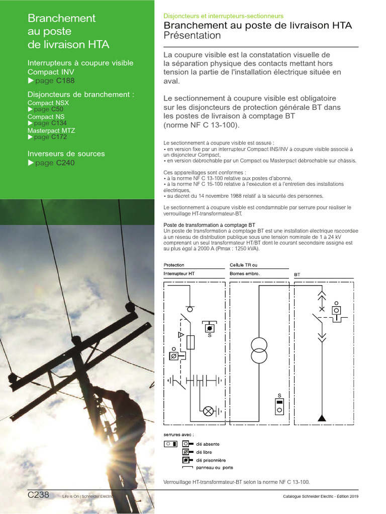 Branchement BT et sécurité électrique | PDF | Interrupteur | Biens ...