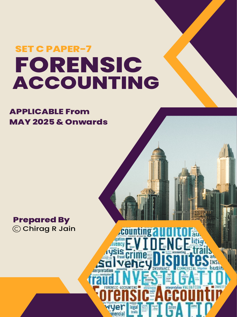 Forensic Accounting Overview and Insights | PDF | Audit | Fraud