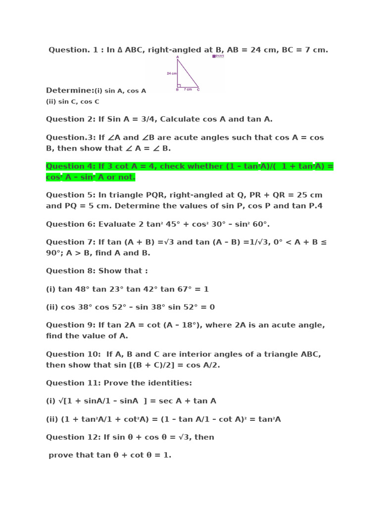 Proving Trigonometric Identities | PDF | Trigonometric Functions ...