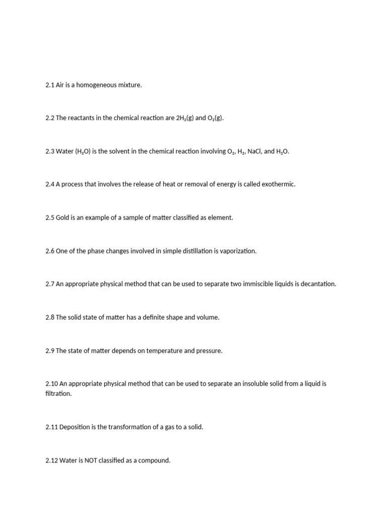 Answers To Section B | PDF