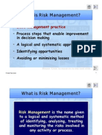 Risk Process Well Given