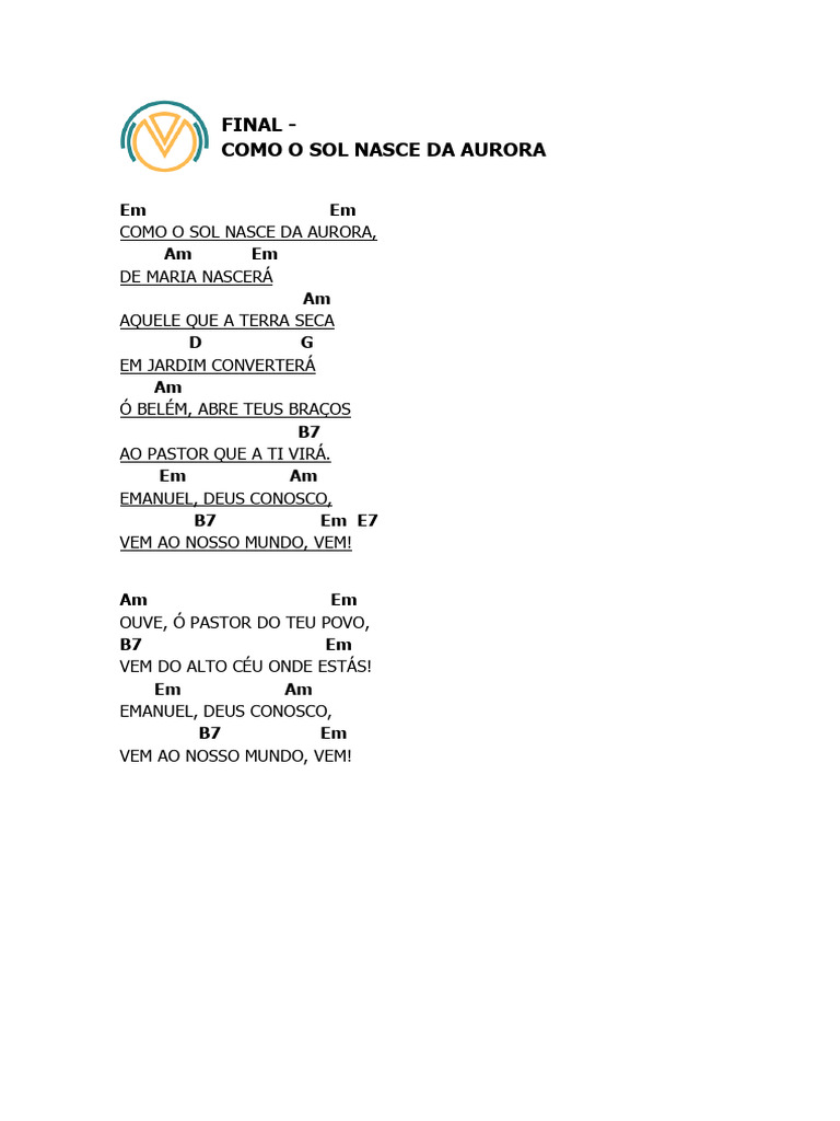 Como o Sol Nasce da Aurora | PDF